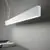 Profil LED integrat, Ideal Lux Steel Wide, 36W, 3000K, 1070x35x80mm, alb, 267128