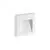 Spot LED trepte/pardoseli, Ideal Lux Wire, 1.5W, 3000K, 90x90x60mm, alb, IP65, 268996