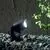 Stalp tip tarus, Ideal Lux Elio, 1xGU10, 125x125x350mm, negru, IP66, 120201