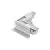 Element de conectare intermediar, sina magnetica, incastrata, Ideal Lux Ego, 100x100x52mm, alb, 282787