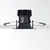 Rama spot, incastrata, Ideal Lux Dynamic, 100x100x38mm, negru, 208732