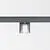 Profil banda LED, Ideal Lux Vision Trimless, 2000x35x37mm, negru, 270517