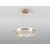 Pendul cristal LED Schuller Lira, 42W, auriu satinat-transparent, dimabil