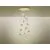 Pendul cristal  Schuller Priscila, 12xG9, auriu perlat