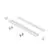 Profil incastrat banda LED, Ideal Lux Slot, 1000x25x5mm, alb, 124155