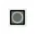 Spot exterior, Ideal Lux Techo, 1xGU10, 90x90x95mm, alb, IP54, 251561