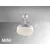 Plafoniera cu ventilator LED Schuller Vento, 24W, alb antic-opal, dimabil