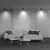 Spot fix LED, aplicat, Maytoni Vega, 15W, 3000K, 140x70mm, negru
