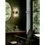 Aplica LED Schuller Grace, 8W, alama-auriu