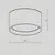 Spot fix LED aplicat Maytoni Hydra, 15W, 3000K, unghi lumina 120°, 1270 lumeni, 176x90 mm, auriu, IP44