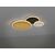 Plafoniera LED Schuller Umbra, 32W, alb-auriu-negru, dimabil