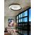 Plafoniera LED Schuller Limbos, 40W, alama antica-alb-negru, dimabil
