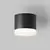 Spot fix, aplicat, Maytoni Pauline, 1xGX53, 82x70mm, negru, IP44