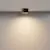 Spot fix LED, aplicat, Maytoni Vega, 12W, 3000K, 120x64mm, negru