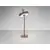 Veioza LED Schuller Gong, 2.5W, alb opal-maro
