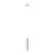 Pendul tip spot, LED, Maytoni Orlo, 12W, 3000K, 79x340/1200mm, alb
