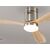 Plafoniera cu ventilator LED Schuller Siroco, 24W, alb-crom-opal, dimabil