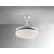 Plafoniera cu ventilator LED Schuller Vento, 36W, alb opal-maro, dimabil, telecomanda