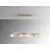 Pendul LED Schuller Velas, 21W, 3000K, auriu