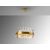 Pendul LED Schuller Grace, 56W, alama-auriu