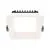 Spot fix LED, incastrat, Maytoni Okno, 12W, 3000K, 110x110x50mm, alb, IP44