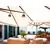 Veioza LED Schuller Cuco, 3W, alb opal-maro