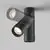 Spot mobil LED, aplicat, Maytoni Focus Zoom, 12W, 4000K, 52x164mm, negru