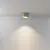 Spot fix LED aplicat Maytoni Hydra, 15W, 3000K, unghi lumina 120°, 1270 lumeni, 176x90 mm, auriu, IP44