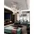 Pendul LED Schuller Velos II, 25W, alama-alb-transparent, dimabil