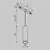 Pendul tip spot, LED, sina magnetica, Maytoni Focus Led, 12W, 52x1200mm, 3000-6000K, alama-negru, dimabil, bluetooth, CCT