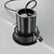Spot mobil LED, incastrat, telescopic, Maytoni Hidden, 10W, 3000K, 90x97mm, negru