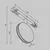 Corp iluminat LED, sina magnetica, Maytoni Outline, 6W, 3000-6000K, 112x50mm, negru, dimabil, bluetooth, CCT
