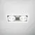 Spot mobil LED, incastrat, Maytoni Metal Modern, 20W, 3000K, 175x78x75mm, alb