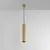 Pendul tip spot, Maytoni Artisan, 1xGU10, 54x330/1330mm, auriu mat