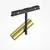 Spot mobil LED, sina magnetica, Maytoni Elti, 12W, 3000K, 52x232mm, alama-negru
