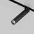 Spot mobil LED, sina magnetica Exility, Maytoni Focus T, 6W, 3000K, 30x225mm, negru