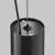 Pendul tip spot, LED, Maytoni Efir, 15W, 3000K, 75x180/1200mm, negru, IP44