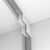 Element de colt, sina magnetica aplicata, Maytoni Exility, 25.8x100x100mm, vertical, alb