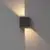 Aplica LED, Mantra Davos Xl, 20W, 2700K, 150x100x150mm, negru nisipiu, IP65, dimabil 3 trepte, 8611