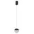 Pendul LED, Mantra Kilda, 10W, 3000K, 2500+70+90x90mm, negru, 8439