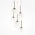 Pendul, Maytoni Basic Form, 5XG9, ambra-auriu, MOD521PL-05G