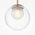 Pendul, Maytoni Basic Form, 1XG9, ambra-auriu, MOD521PL-01G3
