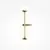 Aplica, LED, Maytoni Touch, 10W, 3000K, auriu, MOD285WL-L10BS3K