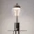 Veioza, LED, Maytoni Rueca, 8W, 3000K, negru, P060TL-L12BK