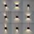 Aplica LED, Mantra Davos Xl, 20W, 2700K, 150x100x150mm, negru nisipiu, IP65, dimabil 3 trepte, 8611
