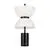Veioza, LED, Maytoni Kyoto, 11W, 3000K, alb-negru, MOD178TL-L11B3K