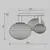 Plafoniera Maytoni Reels, 3xE14, alb, auriu, MOD268CL-03G
