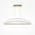Pendul LED Maytoni Breeze, 34W, 3000K, 2040 lumeni, Hmax 3250 mm, L1030 mm, alama, IP20