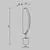 Veioza, LED, Maytoni Breeze, 16W, 3000K, alama, MOD281TL-L15BS3K