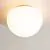 Plafoniera, Maytoni Glassy, 1XE27, alb-auriu, MOD270CL-01G
